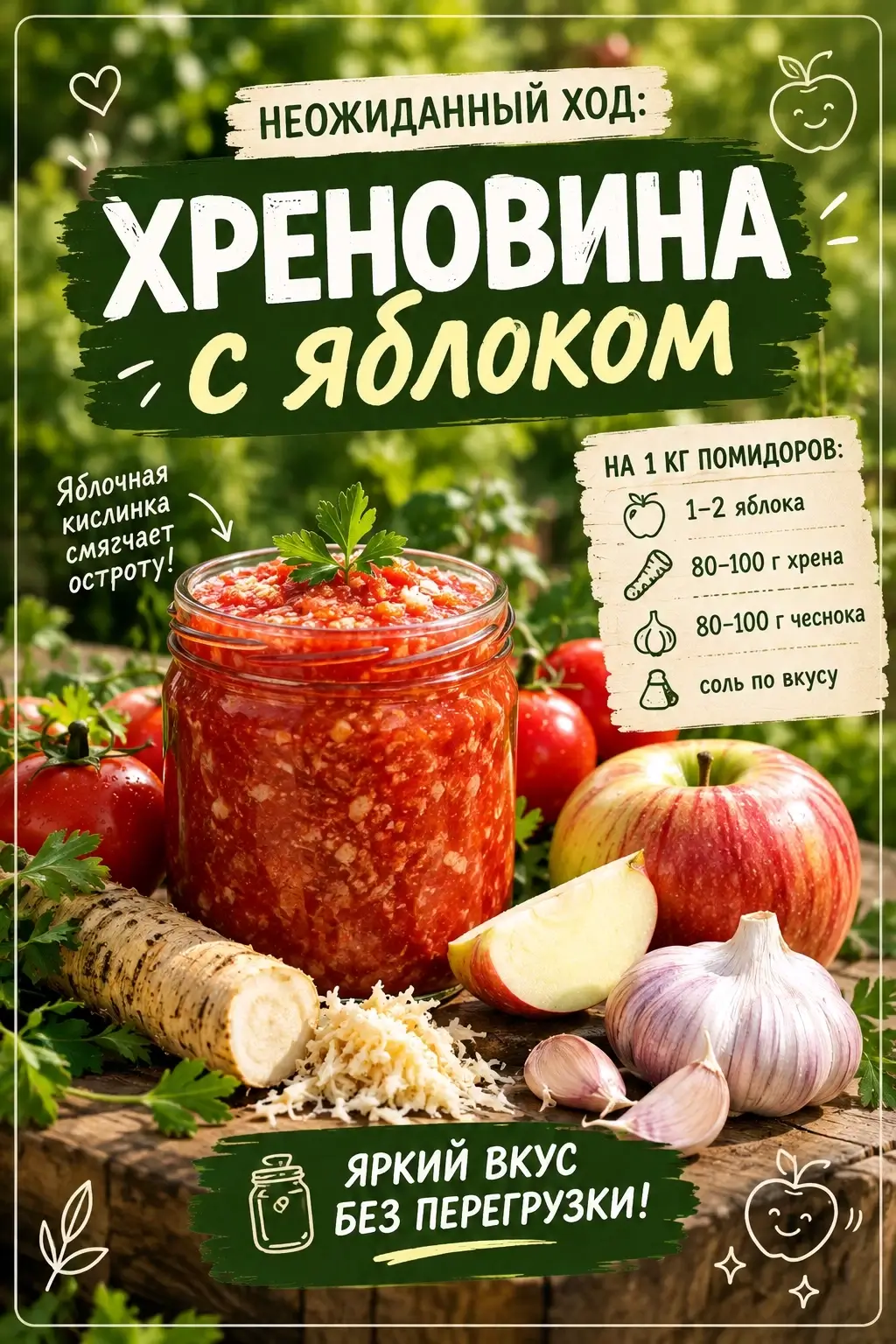 хреновина с яблоком