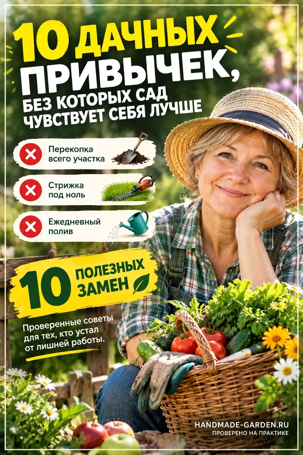 10 дачных привычек, которые можно перестать делать без вреда для сада