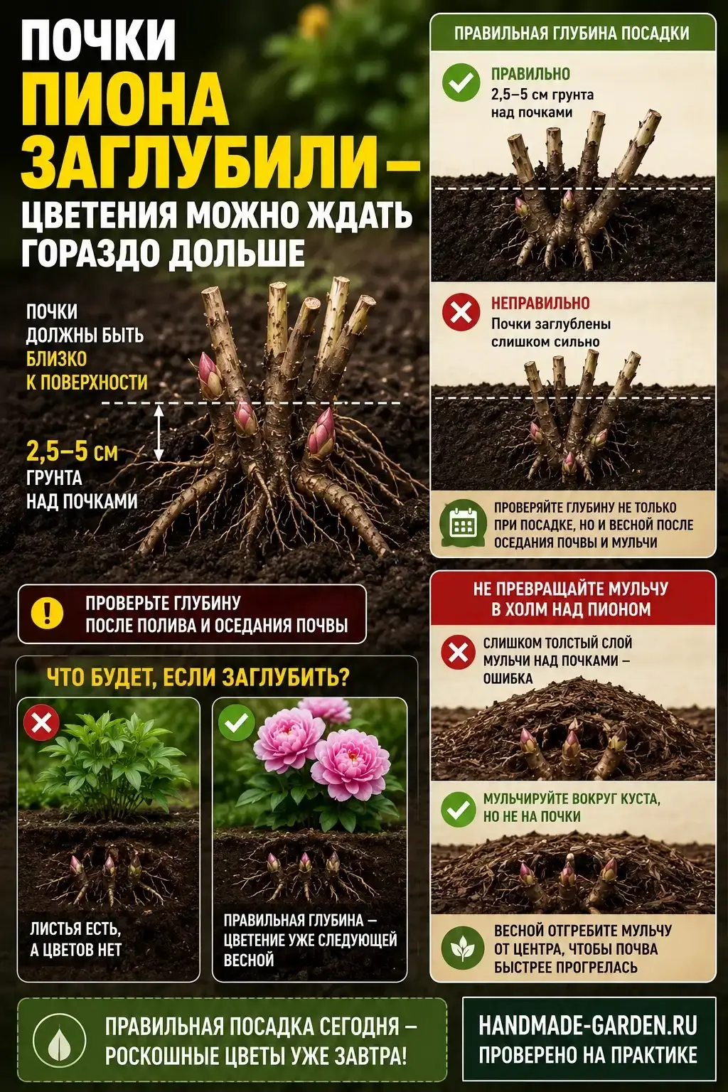 Сколько почек оставлять на деленке