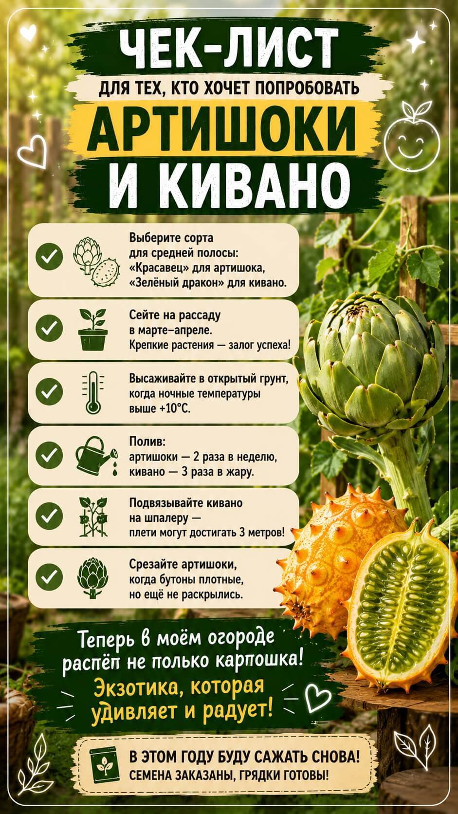 Мой чек-лист для тех, кто хочет попробовать