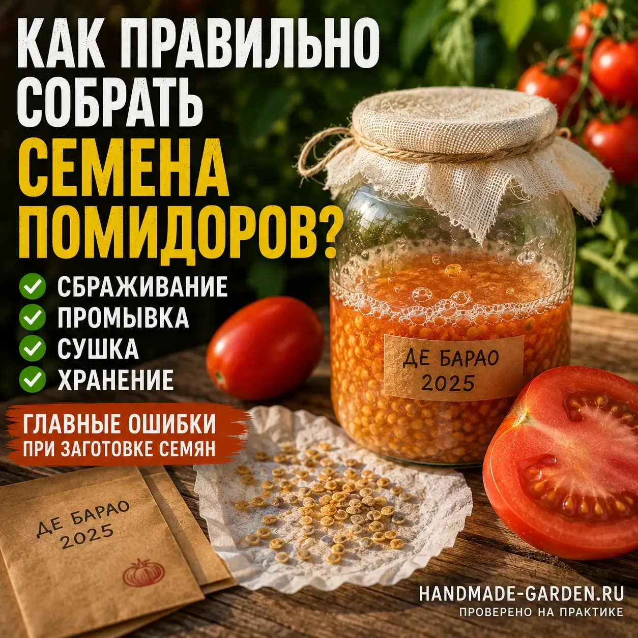 Рассказываю, как за 3 дня на кухне сделать свои семена с всхожестью 95% &mdash; бесплатно и навсегда.