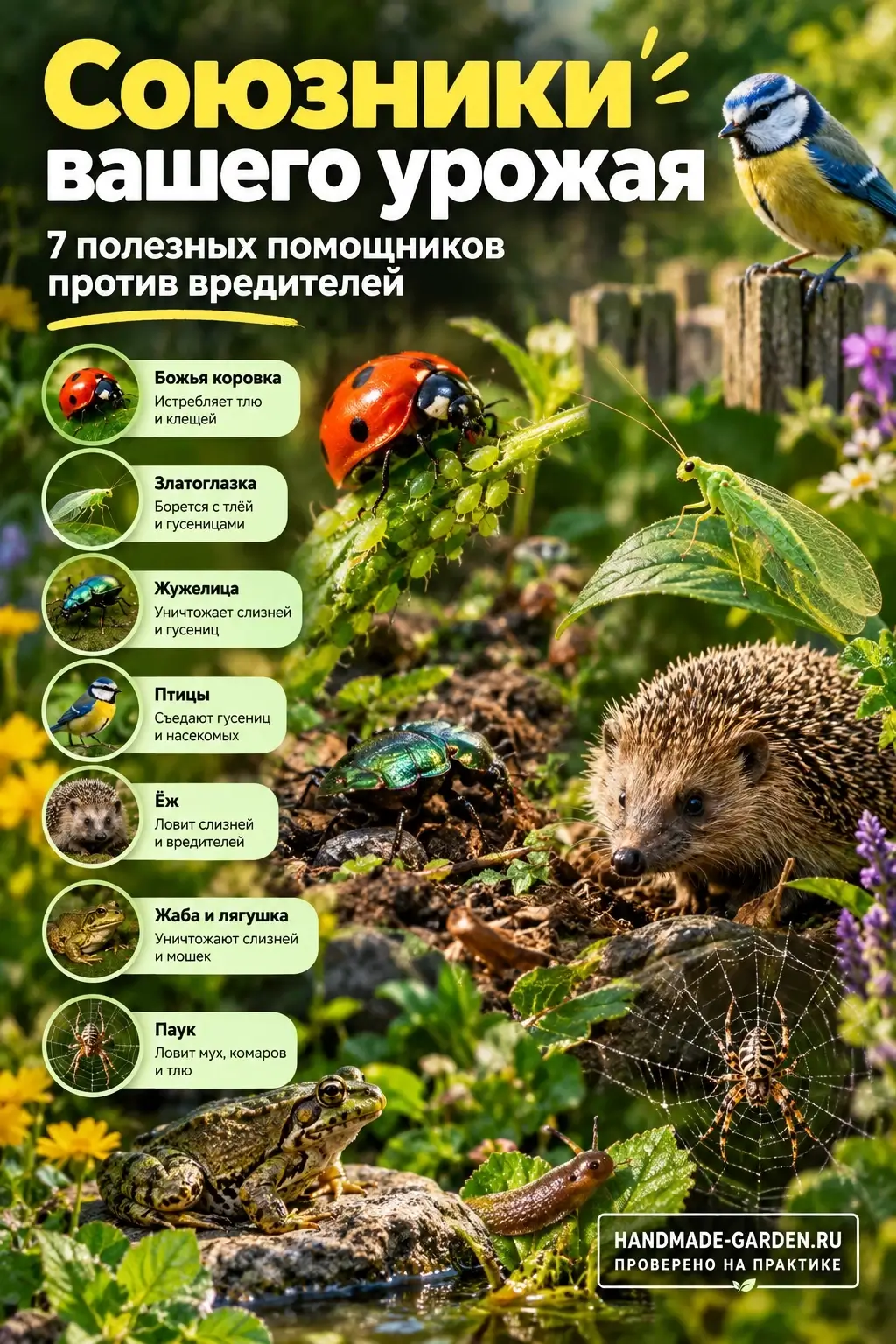 Союзники вашего урожая