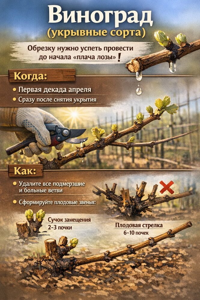 Виноград (укрывные сорта)