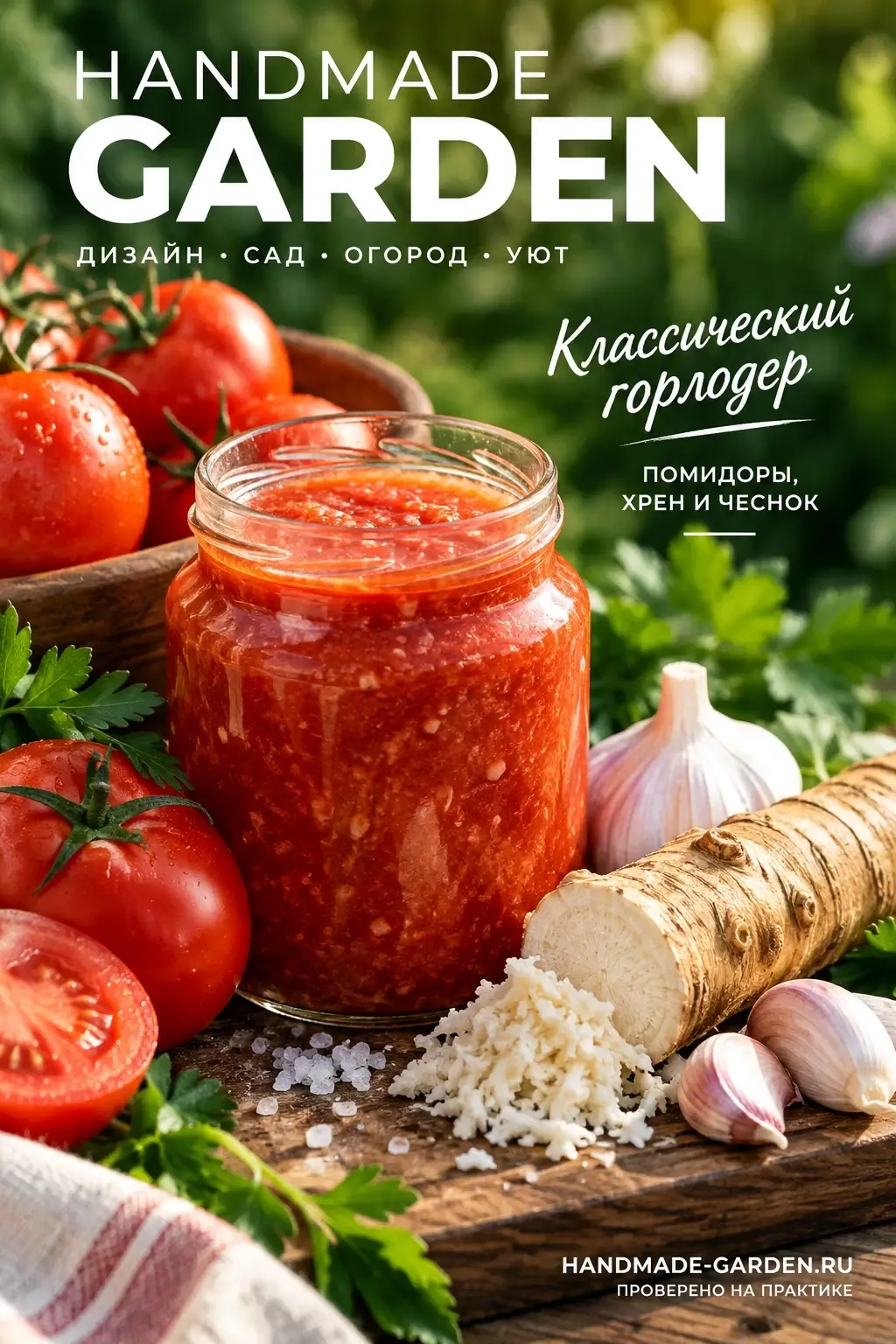 В базовой хреновине сахар и уксус вообще не обязательны