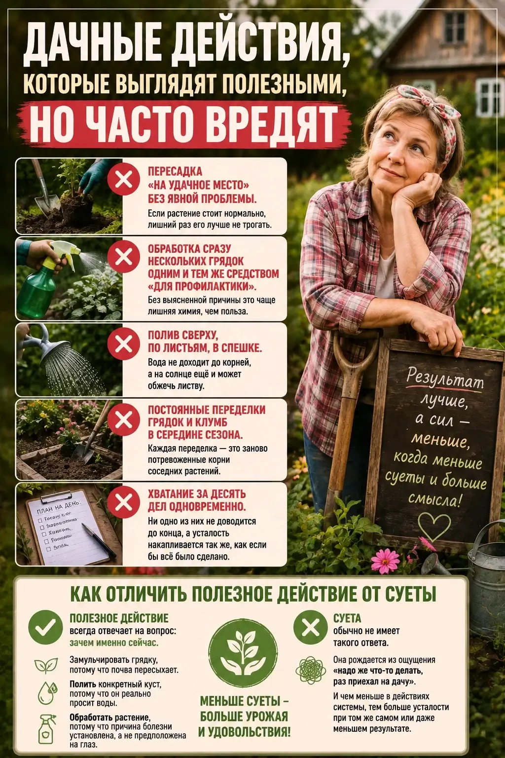 Сколько усталости, но где урожай?