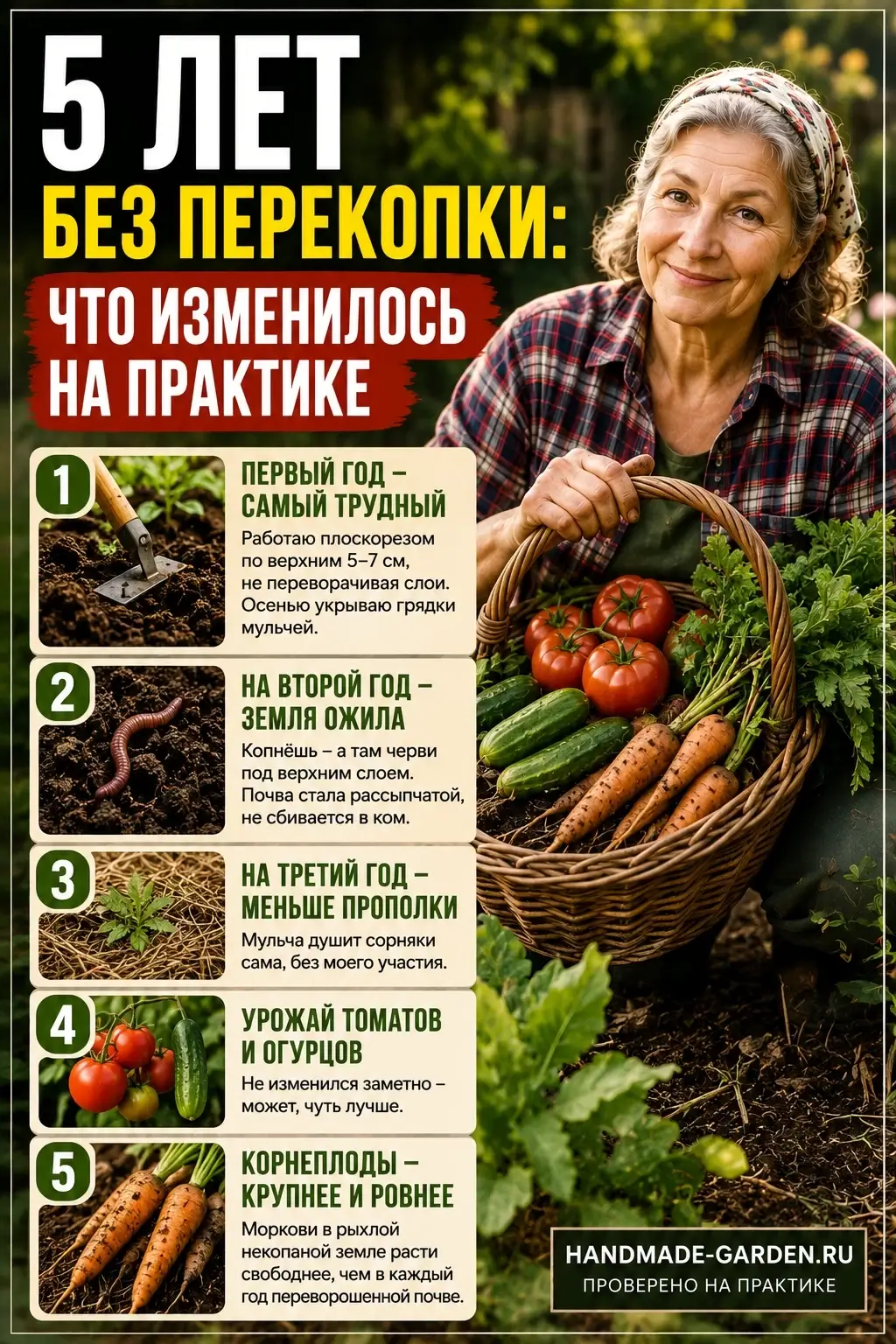 Пять лет без перекопки: что изменилось на практике
