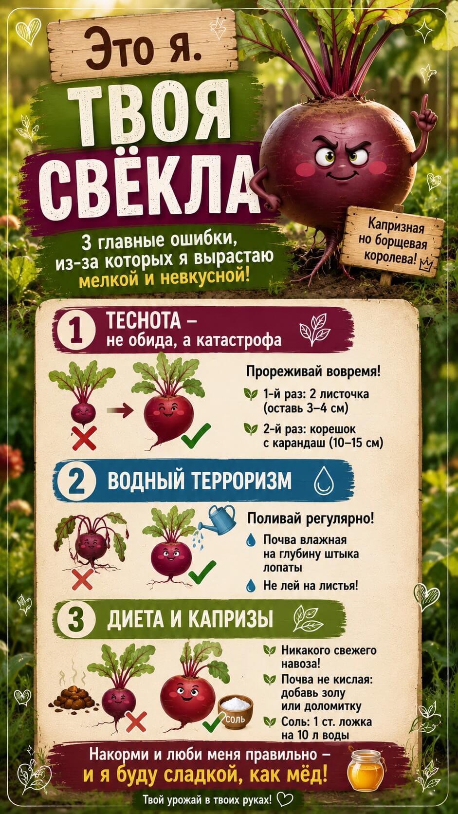 Твоя капризная, но безумно вкусная,&nbsp;Свёкла