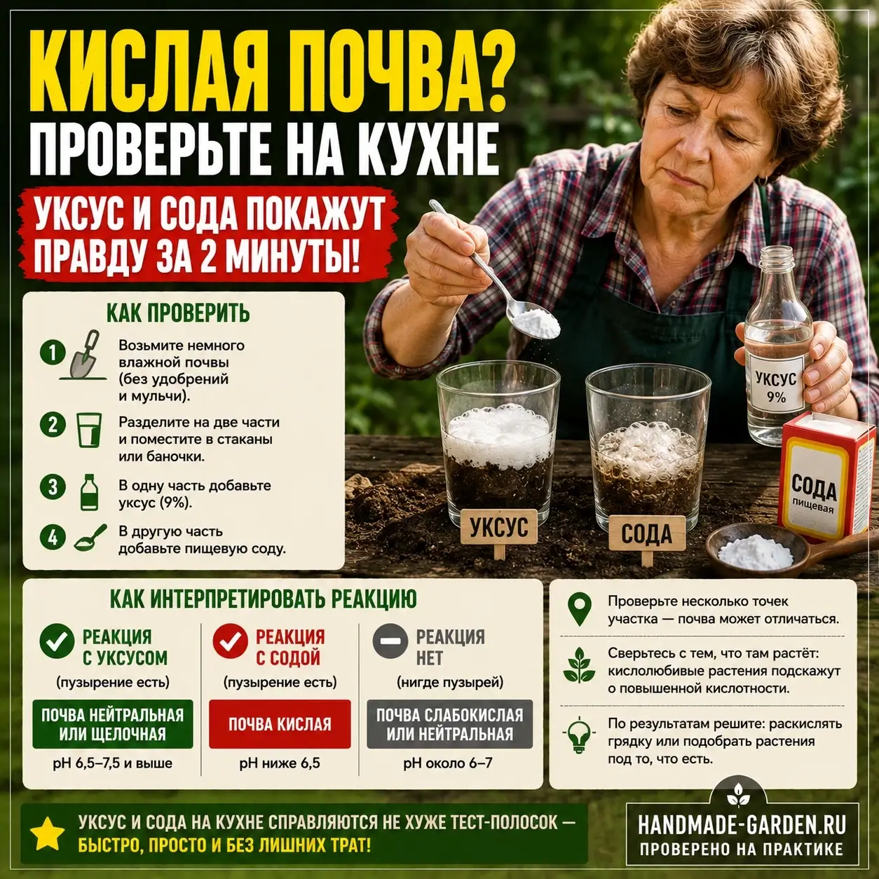 Кислотность почвы