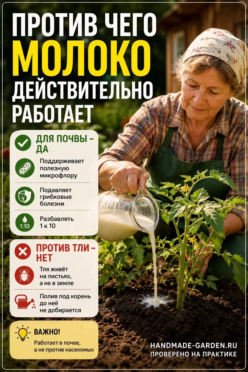 Против чего молоко действительно работает