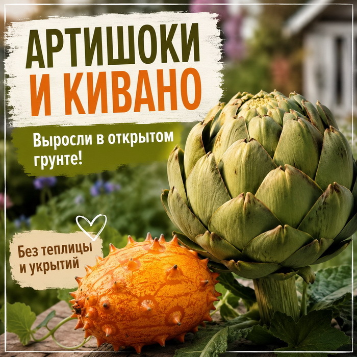 Артишоки и кивано