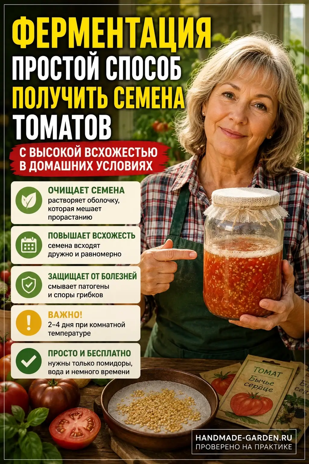 Правила ферментации семян