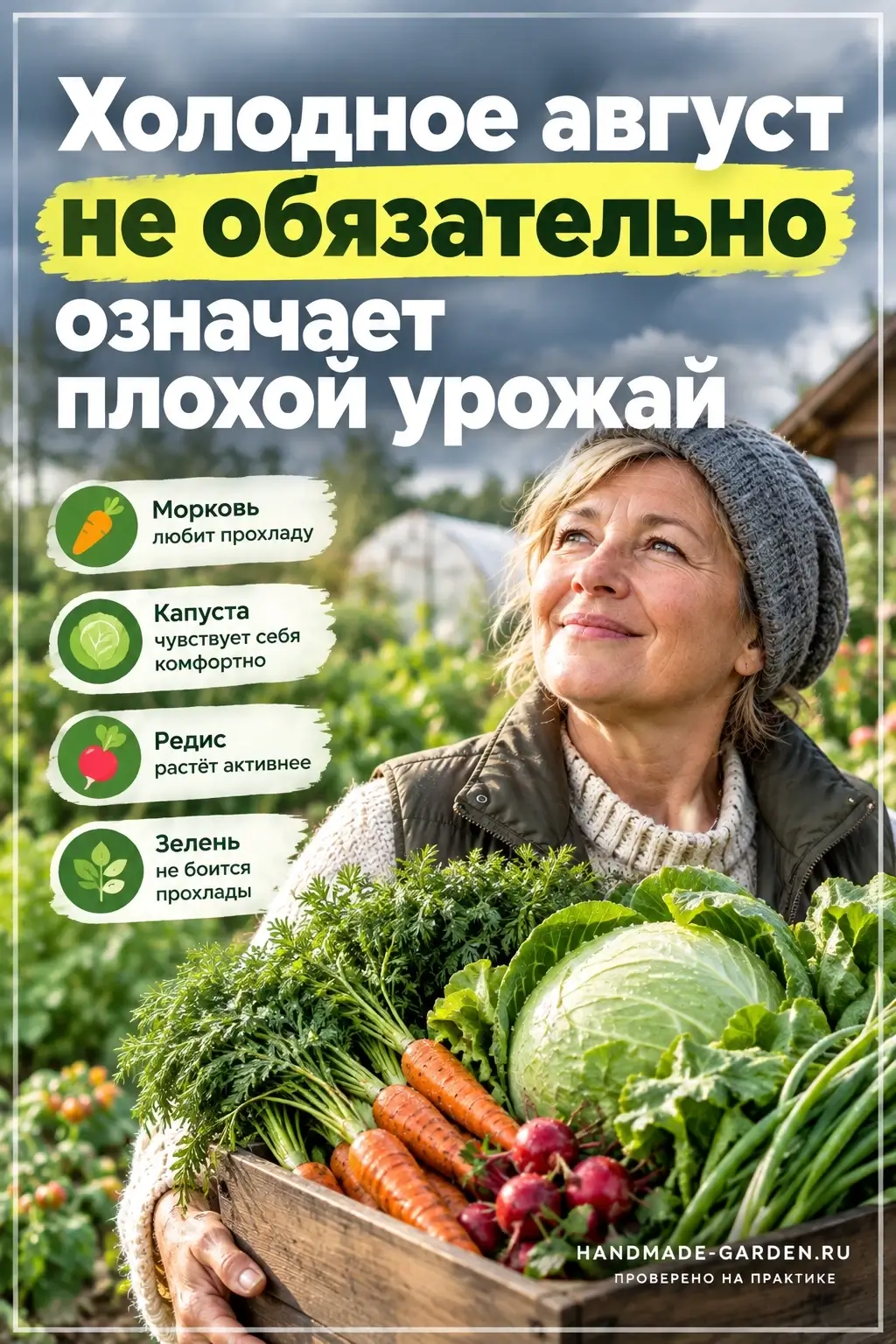 Плохая погода для одной грядки может быть хорошей для другой