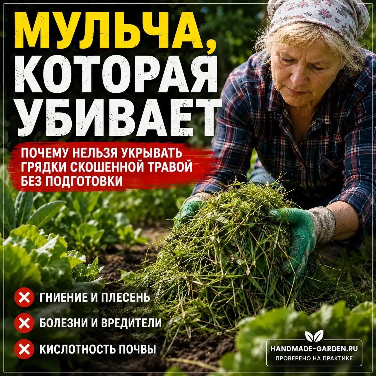 свежая трава &mdash; не безобидная защита