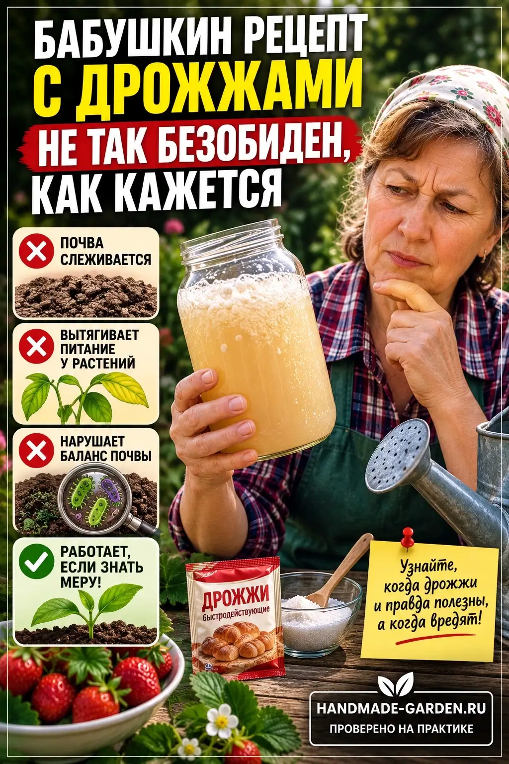 Дрожжевая подкормка