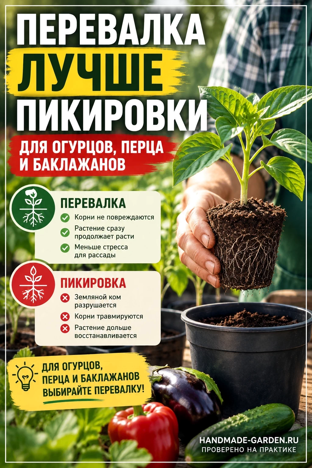 Пикировка или перевалка: запомнить проще простого