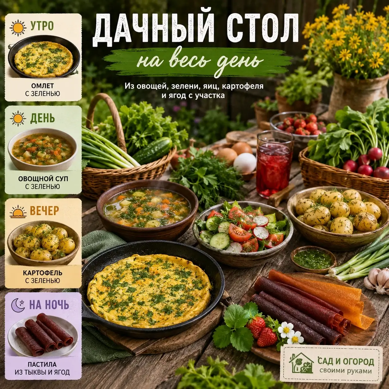 Дачный стол