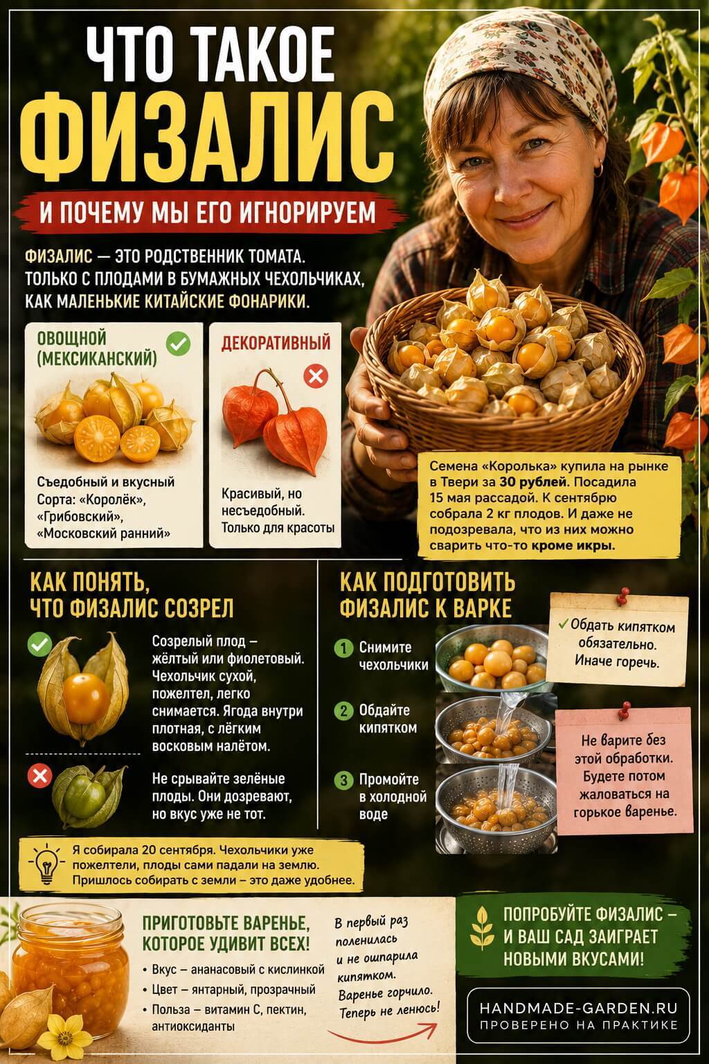 Что такое физалис