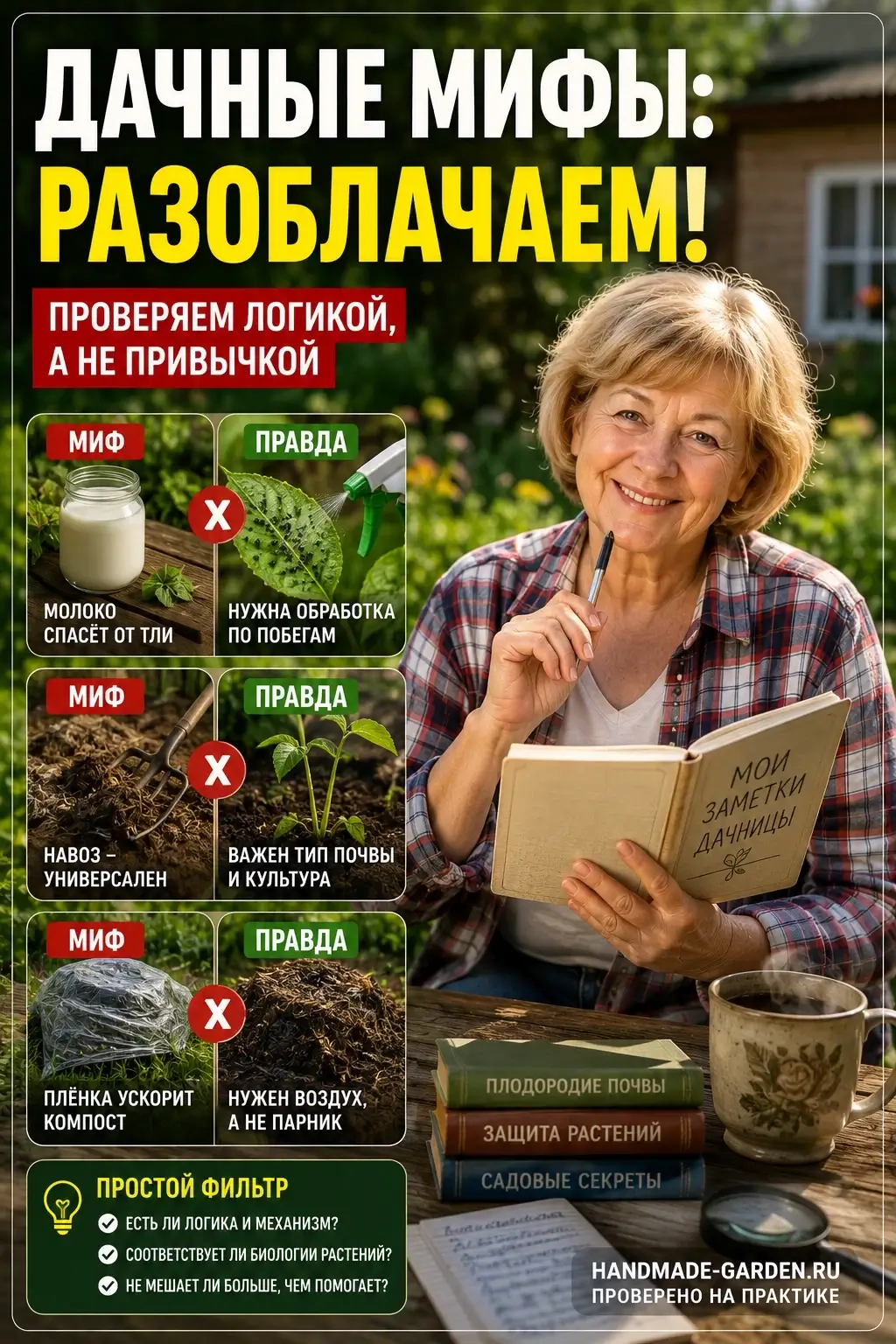 10 живучих дачных мифов
