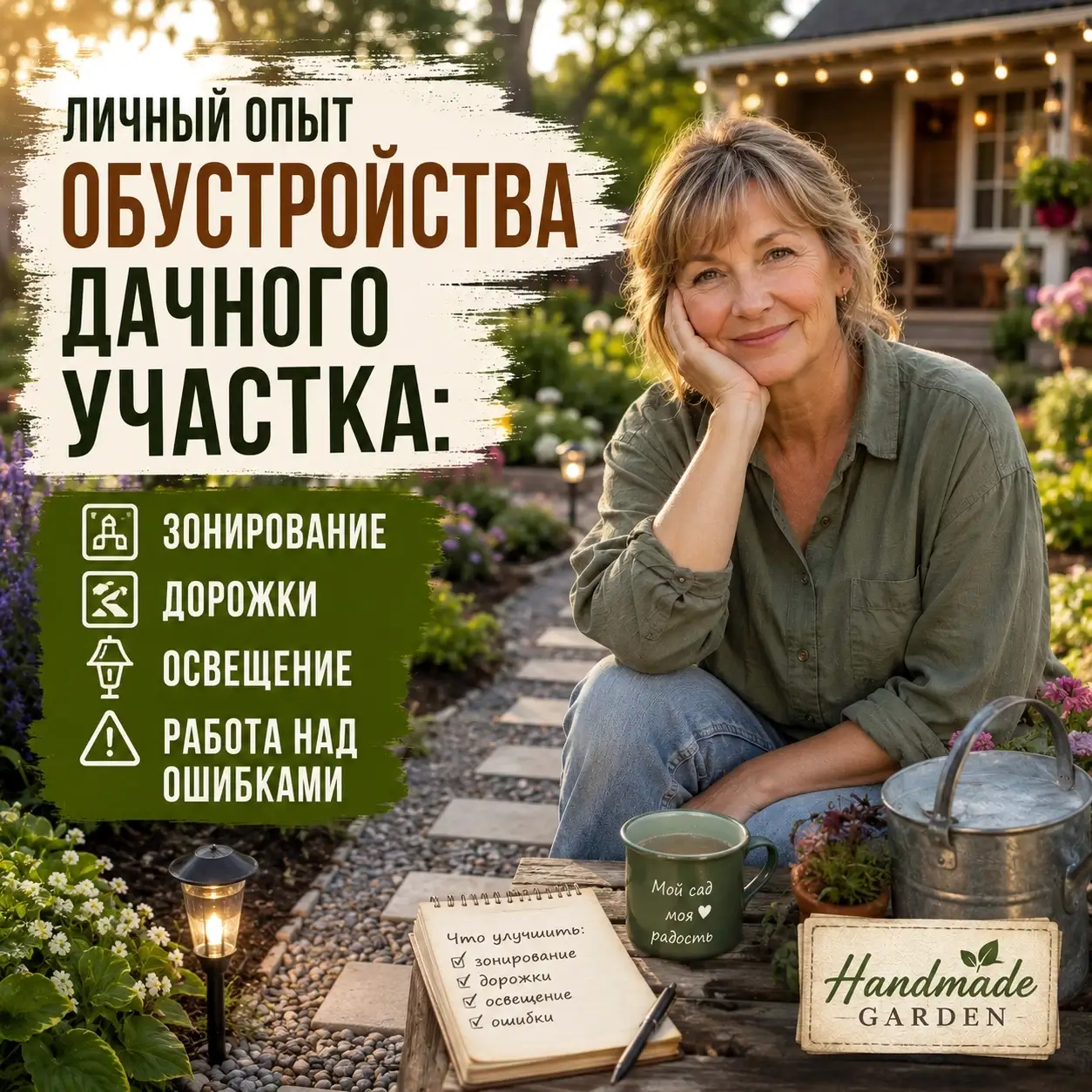 Как я превратила шесть соток в место, куда хочется приезжать: личная история