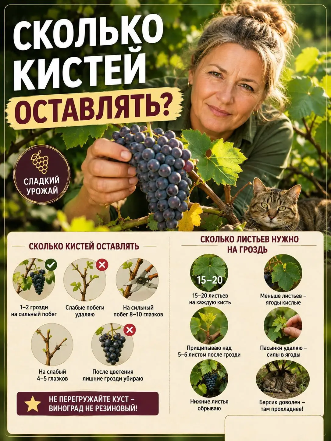 Как я нормирую виноград
