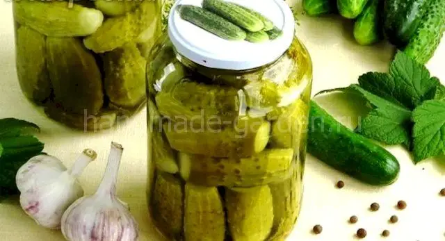 Маринованные огурцы с лимонной кислотой Маринованные огурцы с лимонной кислотой