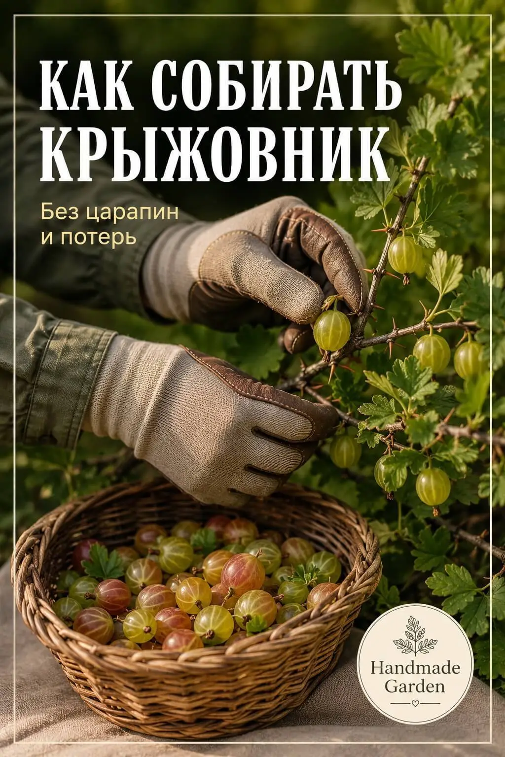 Сбор крыжовника