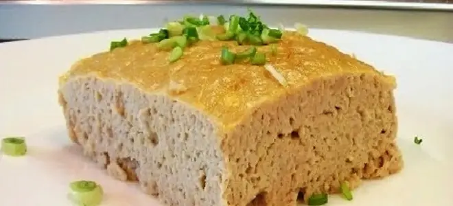 Мясное суфле - рецепт для детей