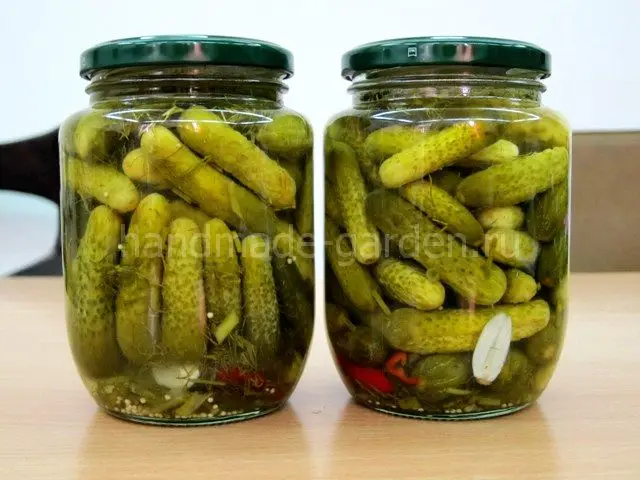 Маринованные огурцы по-болгарски Маринованные огурцы по-болгарски