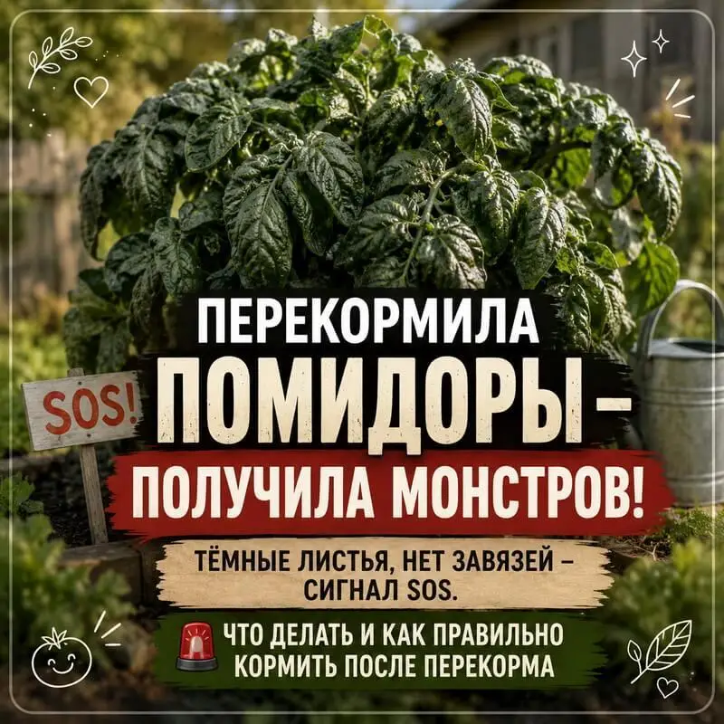Мой чек-лист &laquo;Не перекорми помидоры&raquo;
