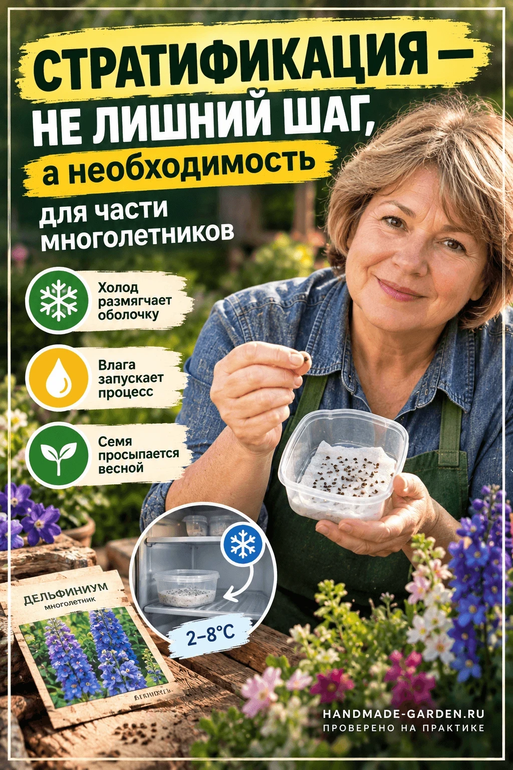 каким семенам нужна стратификация