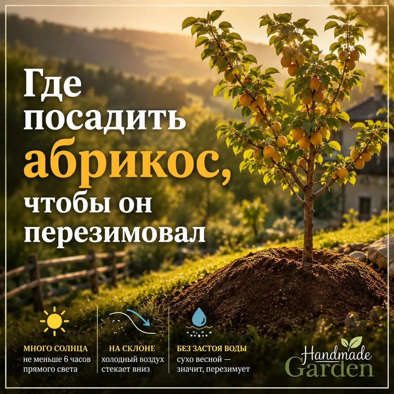 Три абрикоса умерли, прежде чем я поняла, что делаю не так