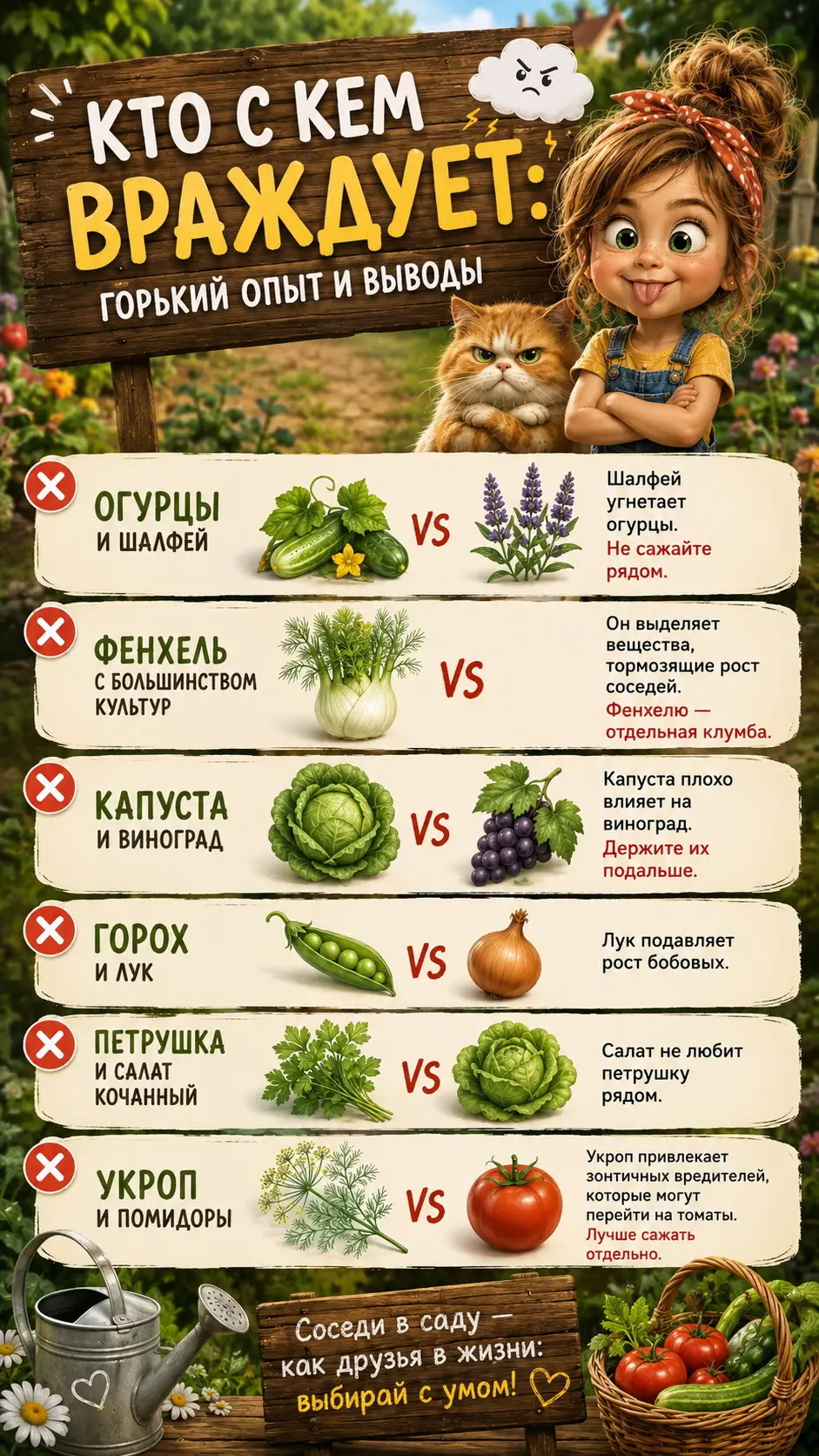 Есть растения, которые защищают друг друга
