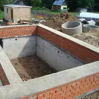 Строительство любого дома начинается с фундамента