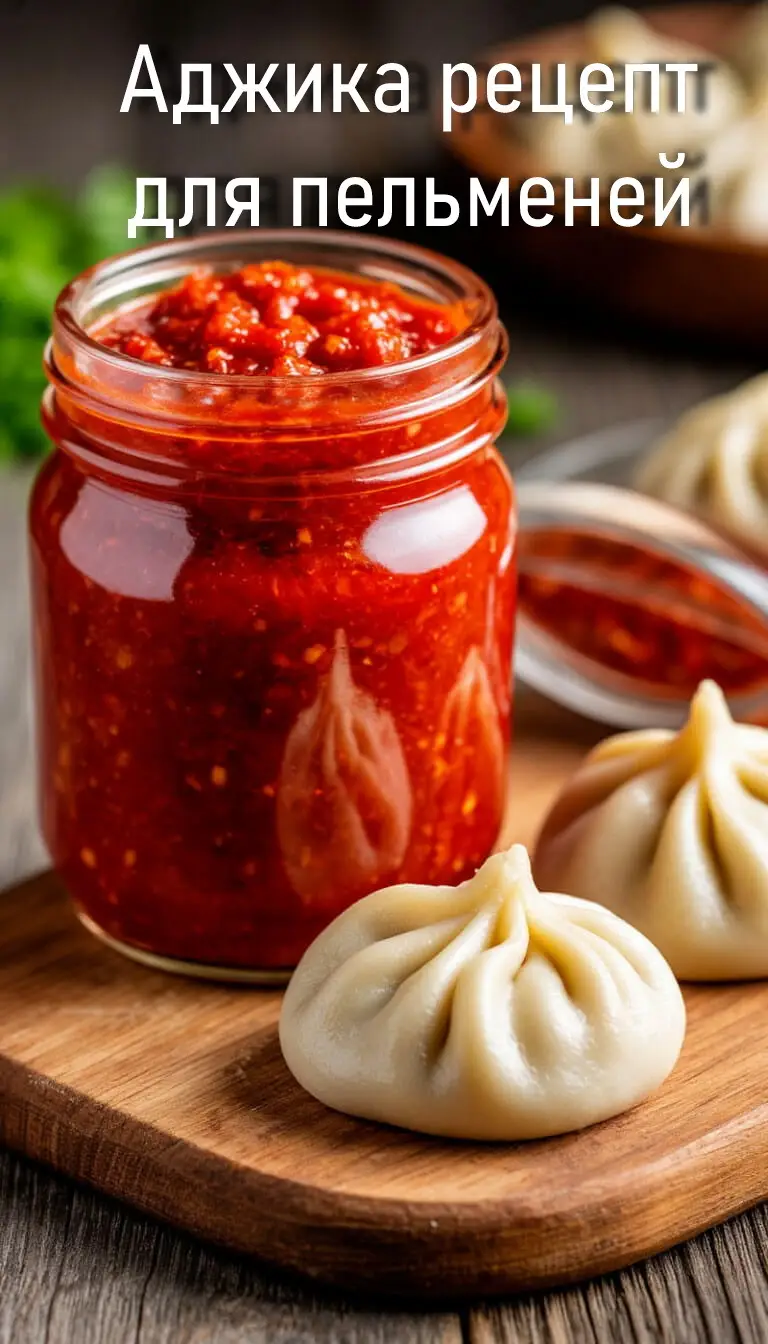 Аджика рецепт для пельменей