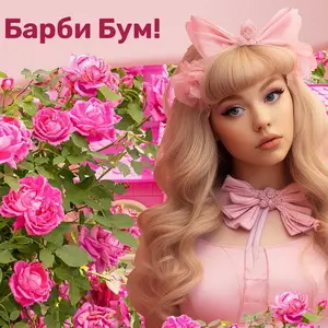 Как построить розовый цветник, подходящий для Барби