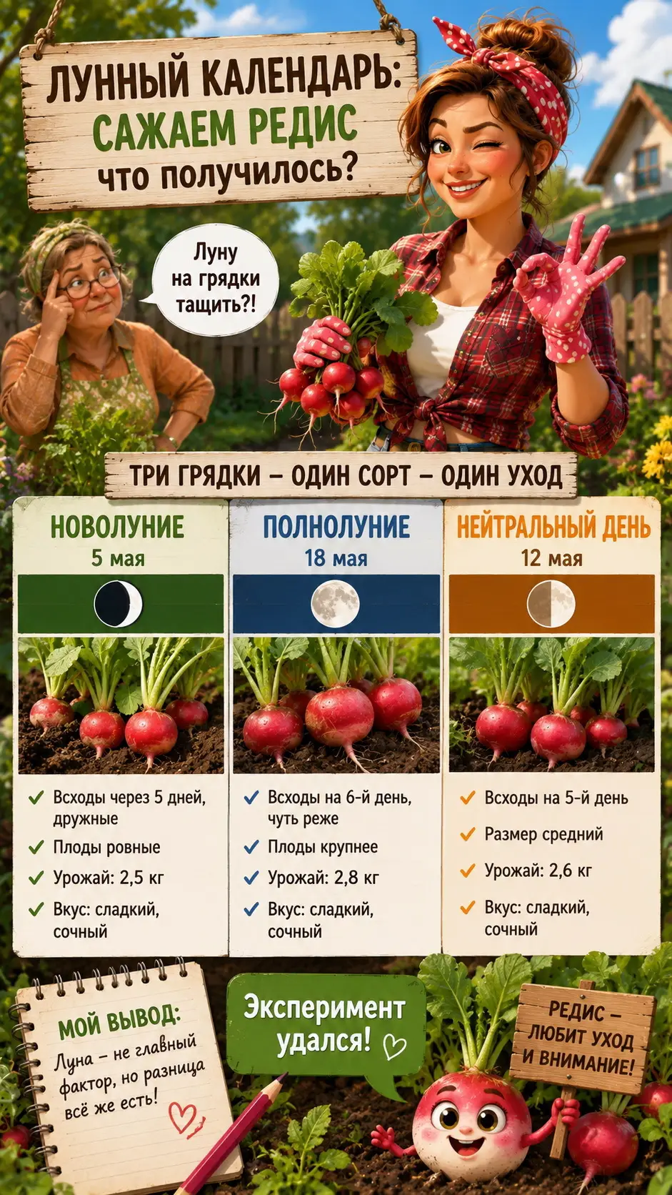 Так верить лунному календарю или нет? Мой ответ