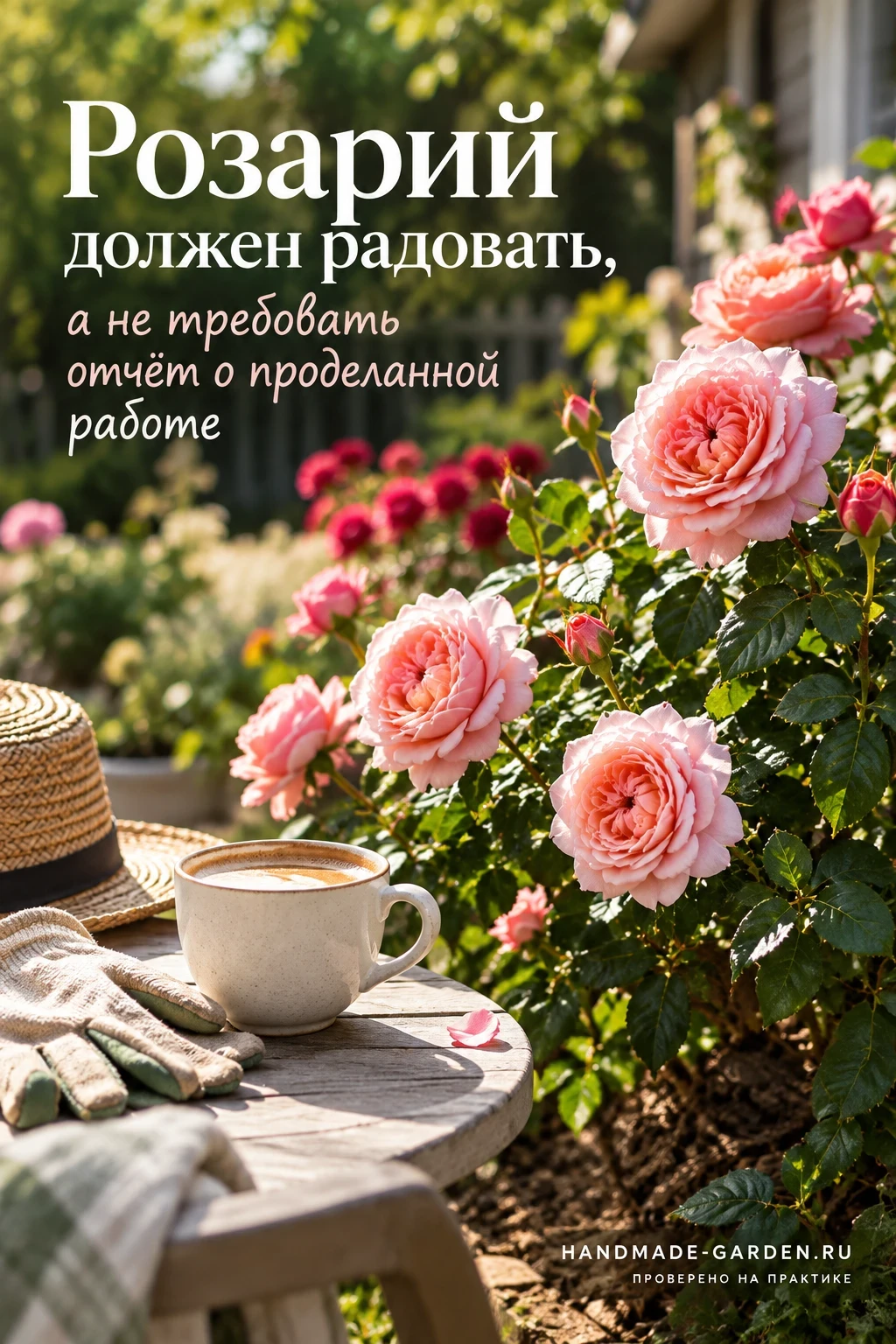 Розарий должен радовать