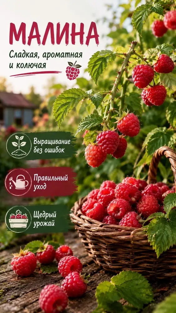 Лучшие сорта малины для сада