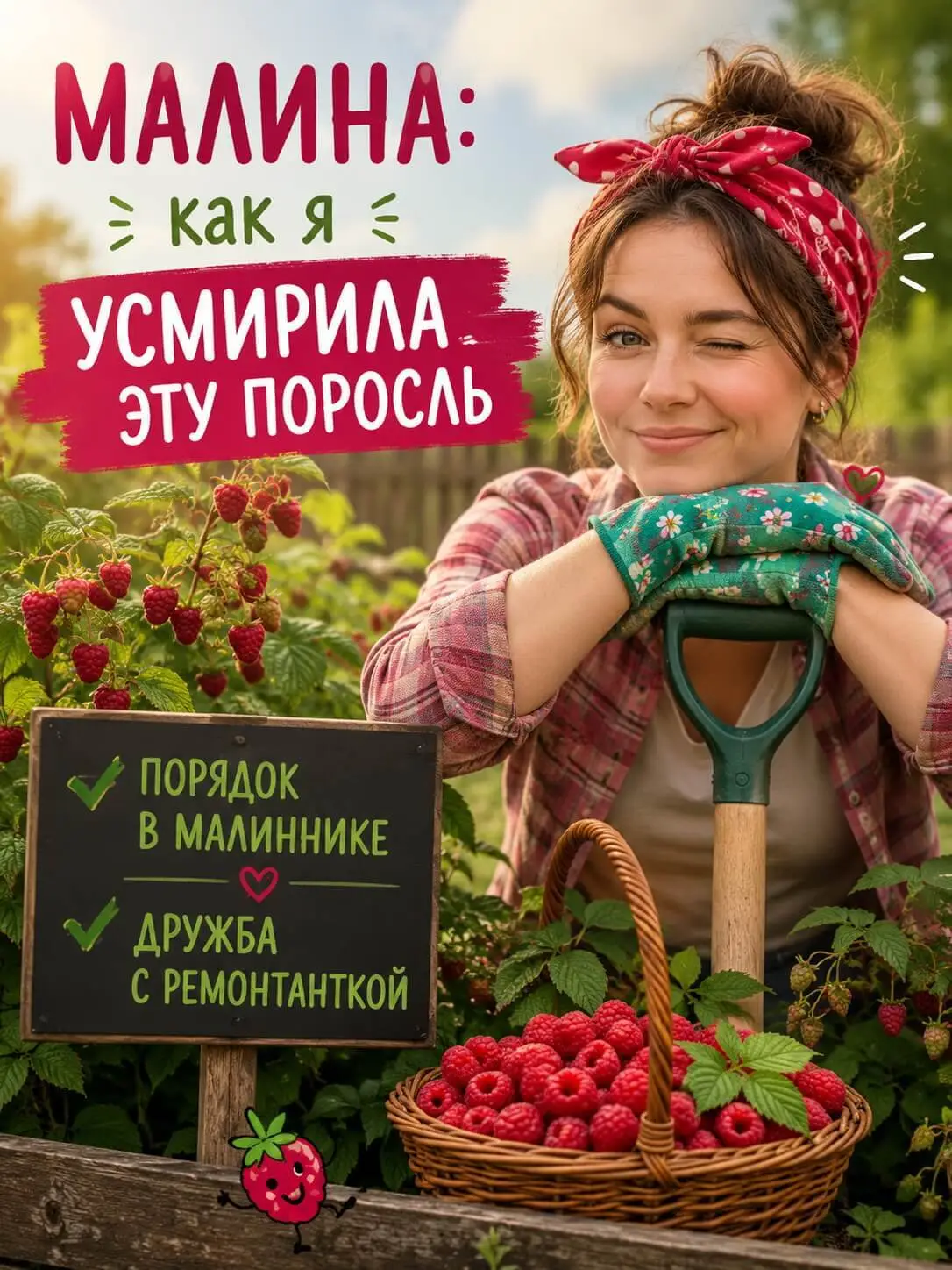 Ремонтантная малина: два урожая или один, но мощный &mdash; мой выбор