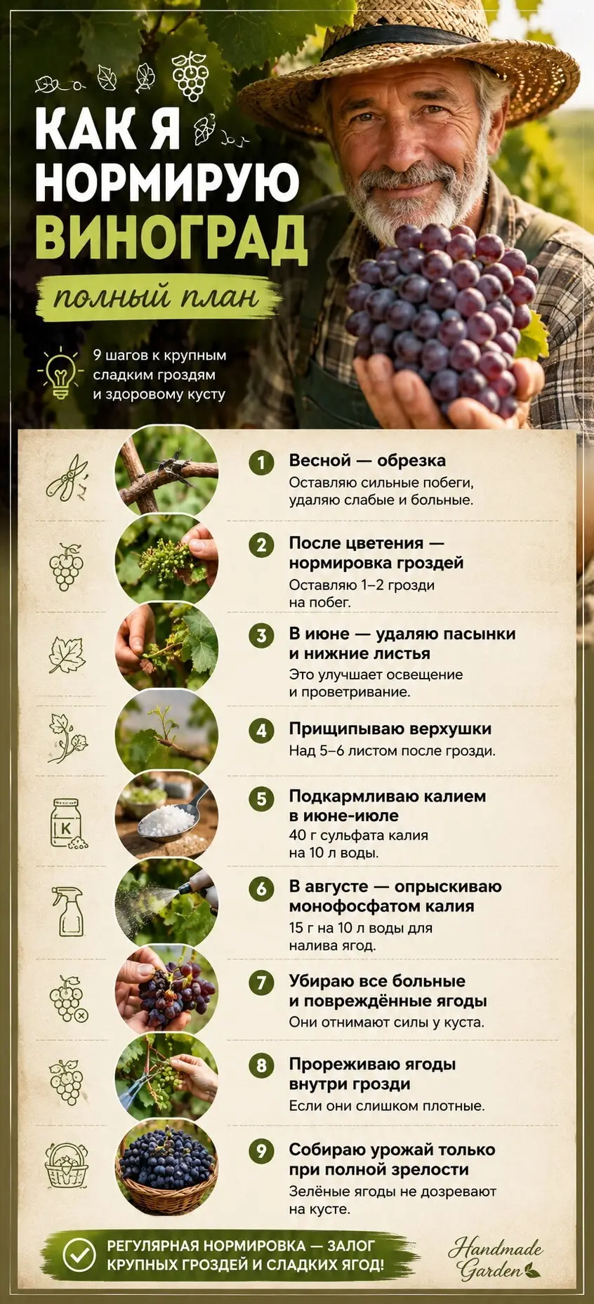 Как я нормирую виноград