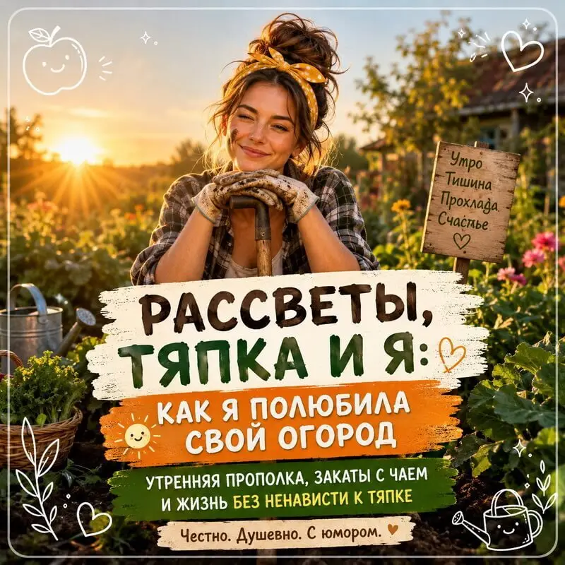 Как я подружилась с тяпкой и перестала ненавидеть прополку