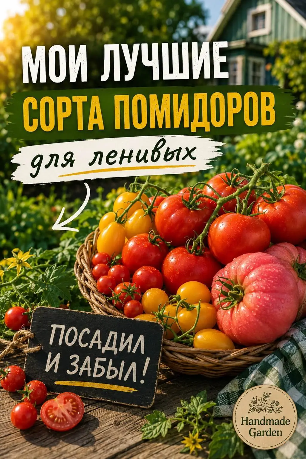 Неприхотливые сорта для ленивых помидор