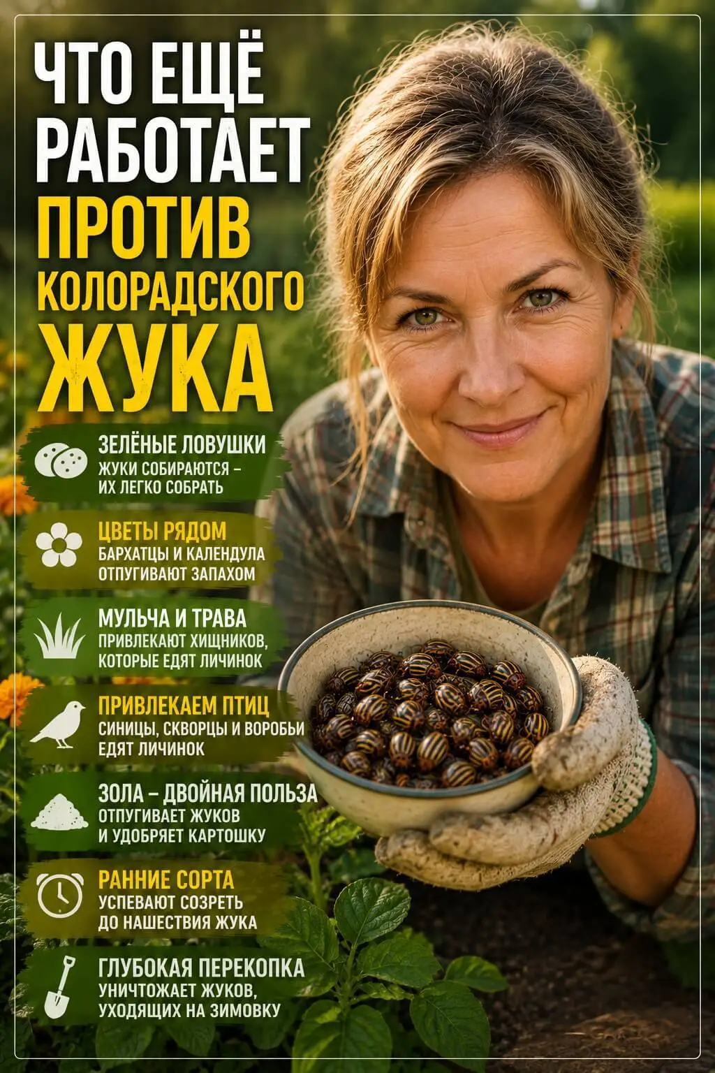 Что работает против колорадского жука