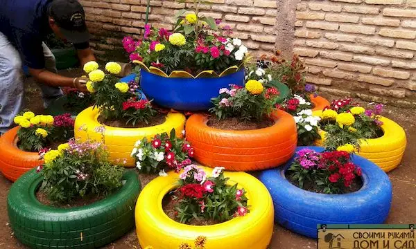 Какой цветник сделать 