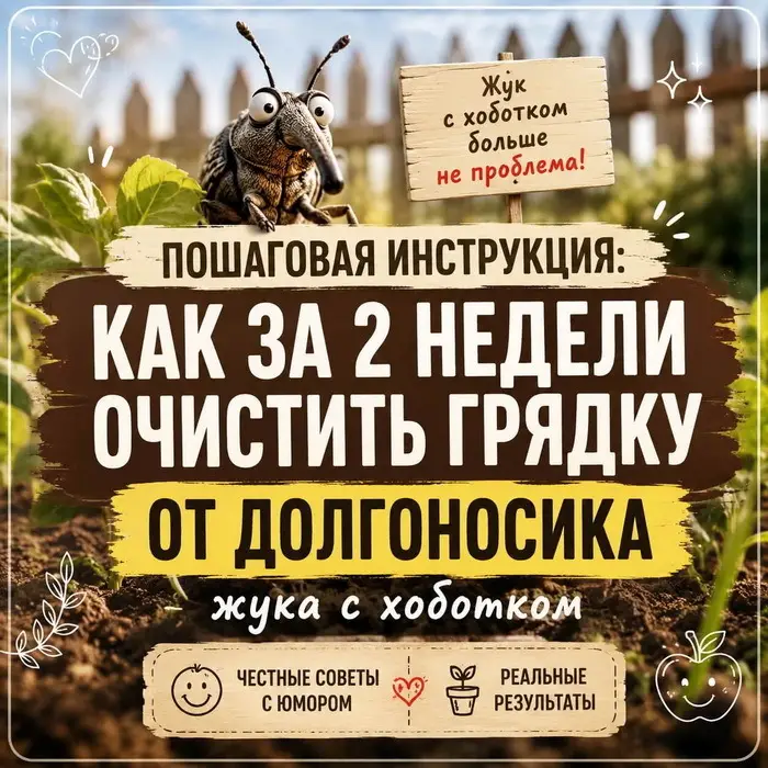 Бабушкин метод против долгоносика