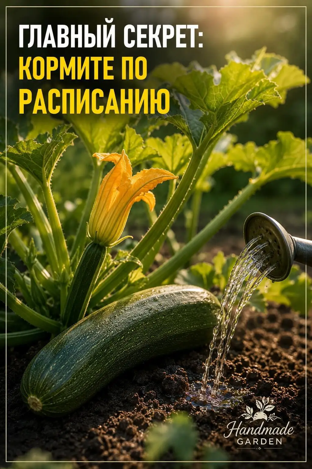 Кабачков нет, хотя куст огромный?