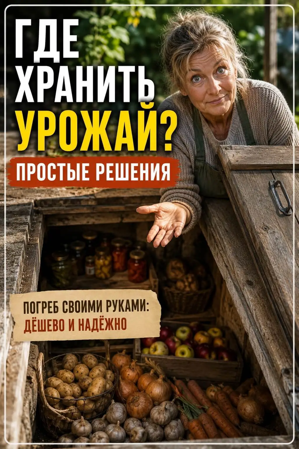 Где хранить урожай