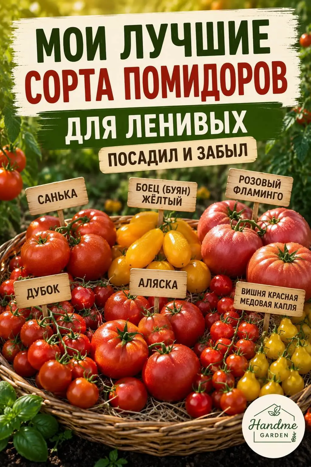 Мои лучшие сорта помидоров для ленивых