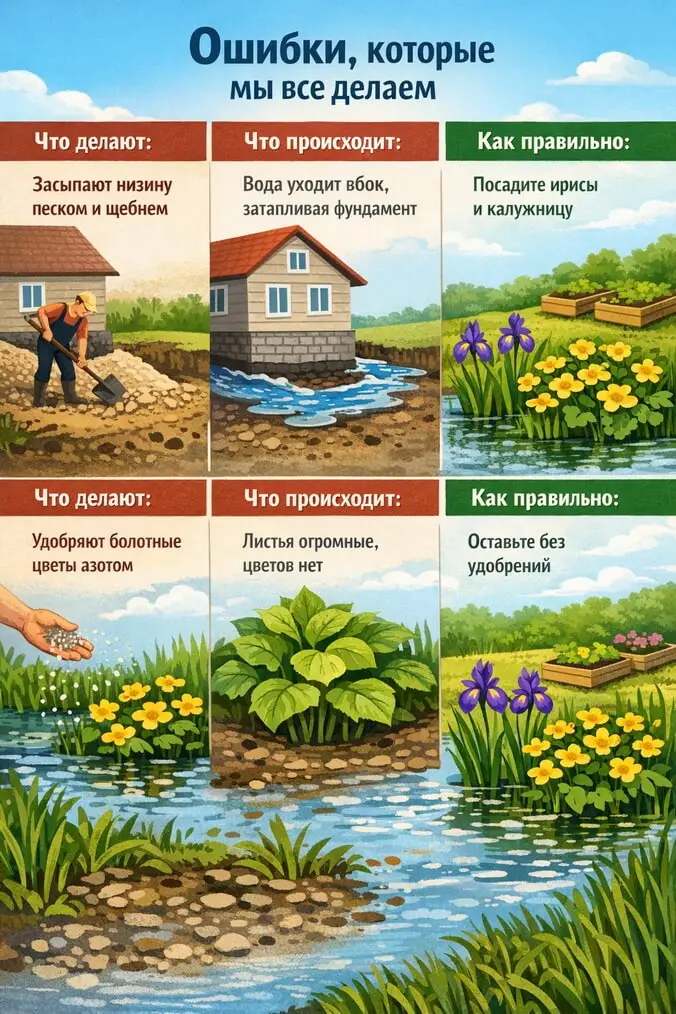 Ошибки, которые мы все делаем