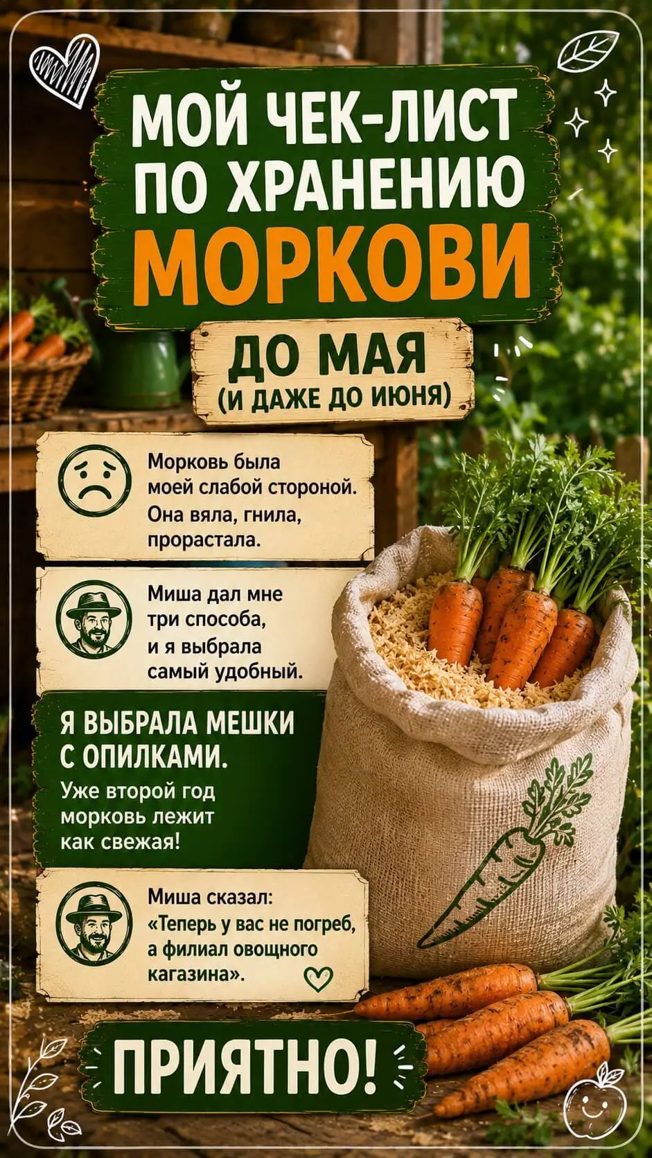 новогодняя морковь — не миф